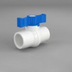 Solid UPVC Ball Valve Short Handles